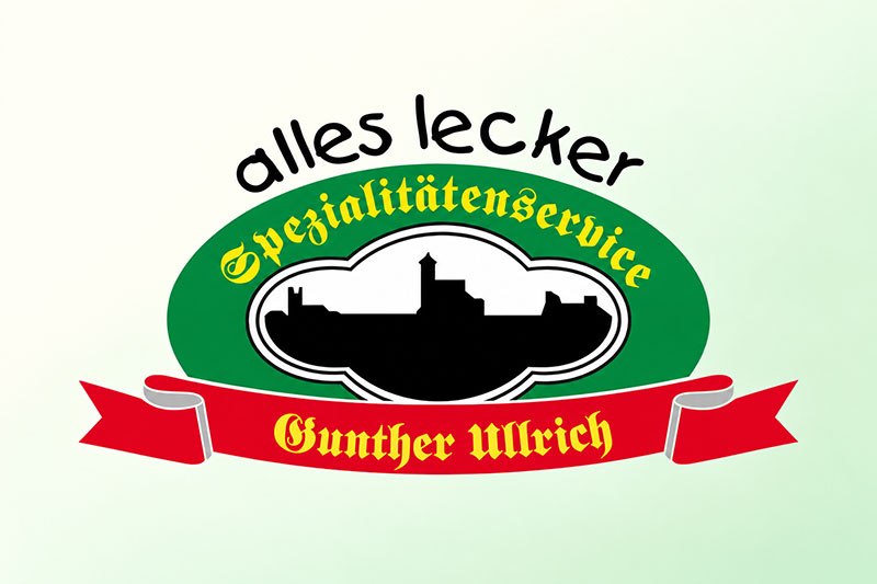 Logo: alles lecker – Spezialitätenservice Gunther Ullrich